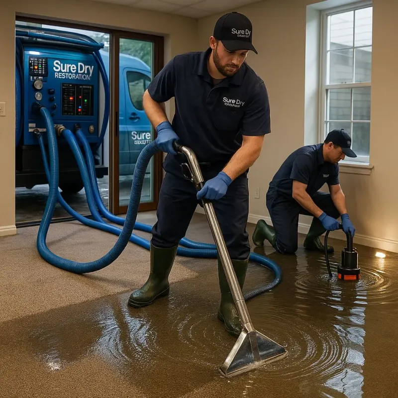 Water Extraction and Removal process in Canyon City, OR
